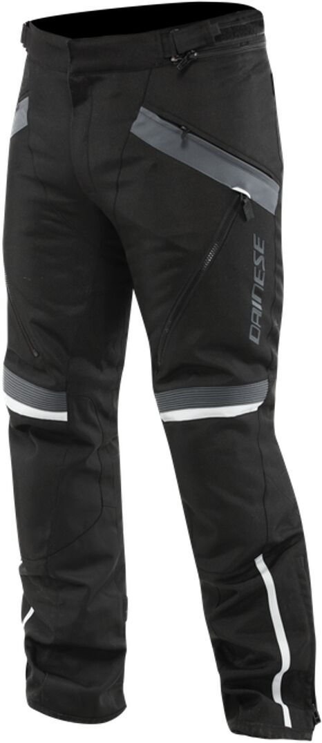 Dainese Tempest 3 D-Dry Pantalones textiles de motocicleta - Negro Gris (60)