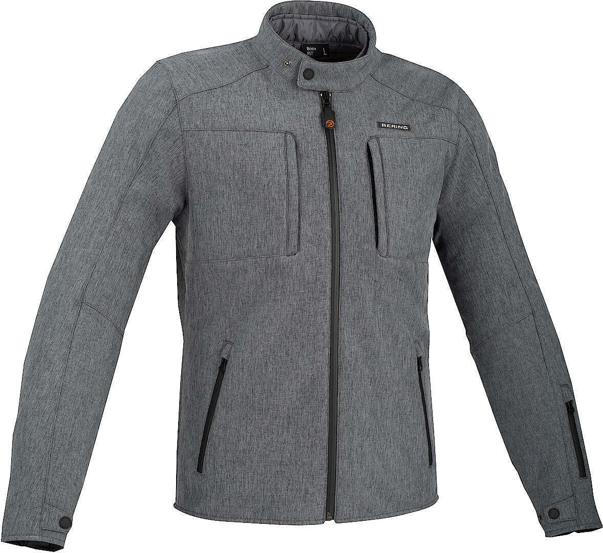 Bering Carver Chaqueta textil de la motocicleta - Gris (XL)