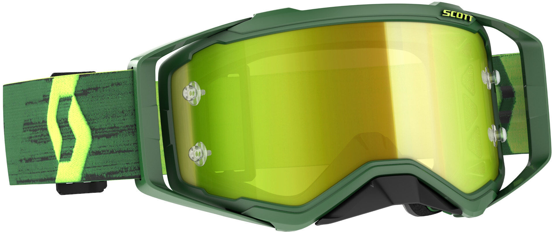 Scott Prospect Chrome green/yellow Gafas de motocross - Verde Amarillo (un tamaño)