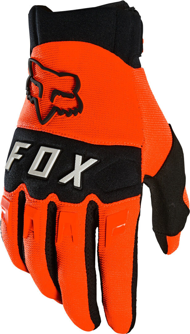 Fox Dirtpaw Guantes de motocross - Negro Naranja (2XL)