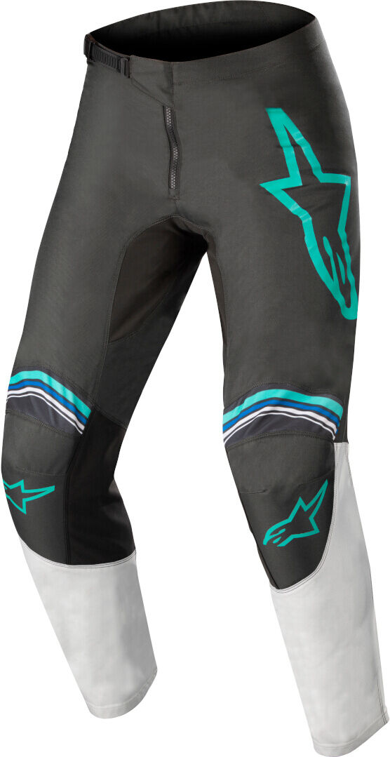 Alpinestars Fluid Speed Pantalones de motocross - Negro Gris (30)