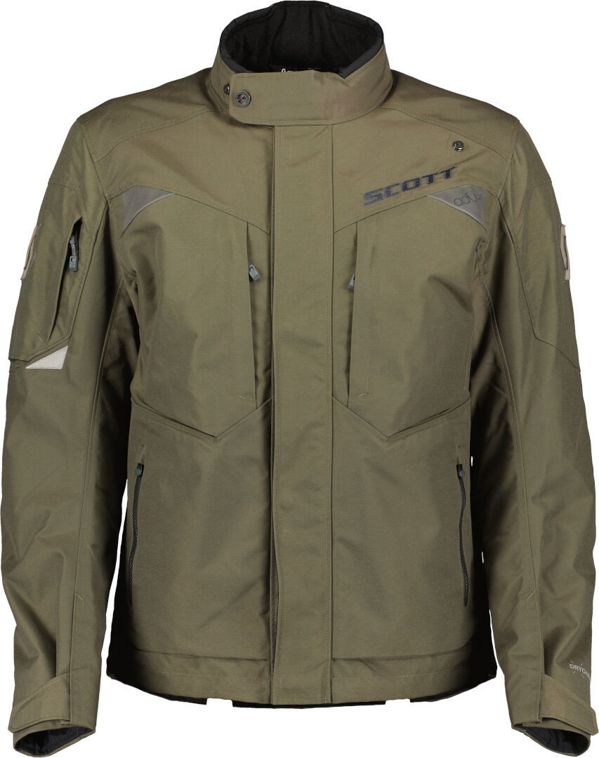 Scott ADV Terrain Dryo Chaqueta textil para motocicleta - Verde (4XL)