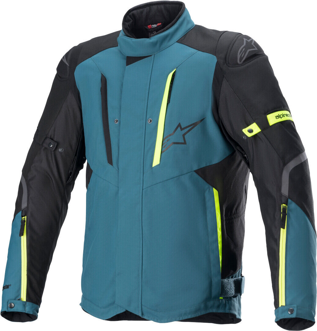 Alpinestars RX-5 Drystar Chaqueta textil para motocicleta - Negro Azul (5XL)