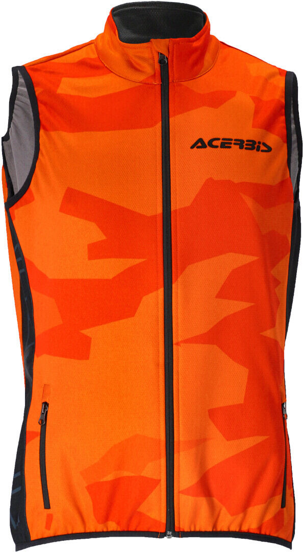 Acerbis X-Wind Chaleco de motocicleta - Naranja (XL)