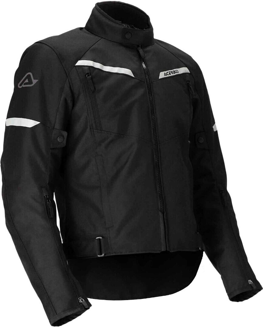 Acerbis X-Street Chaqueta textil para motocicleta - Negro (XL)