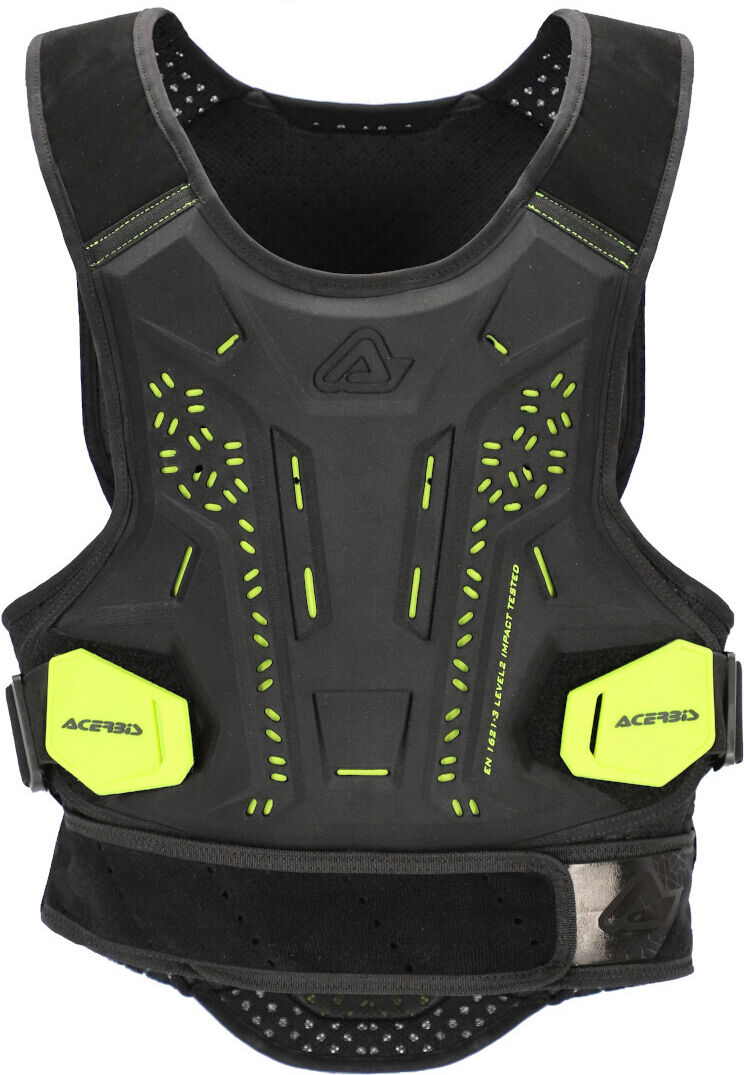 Acerbis DNA Protector de pecho - Negro Amarillo (L XL)