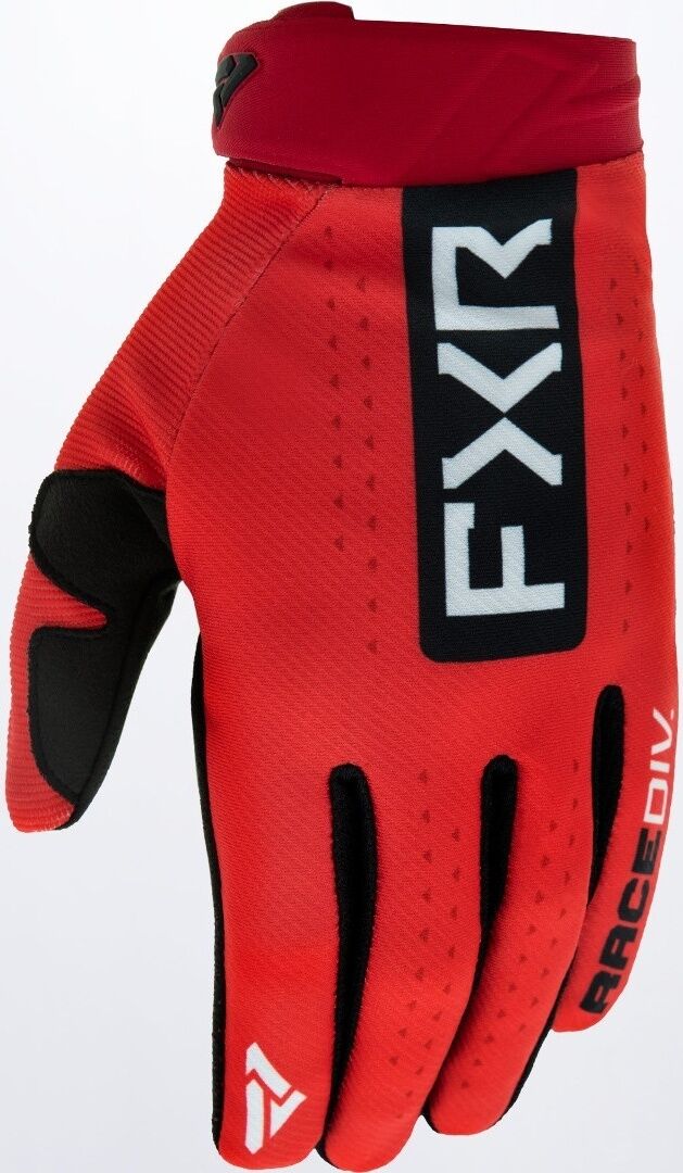 FXR Reflex Guantes de motocross - Negro Rojo (2XL)