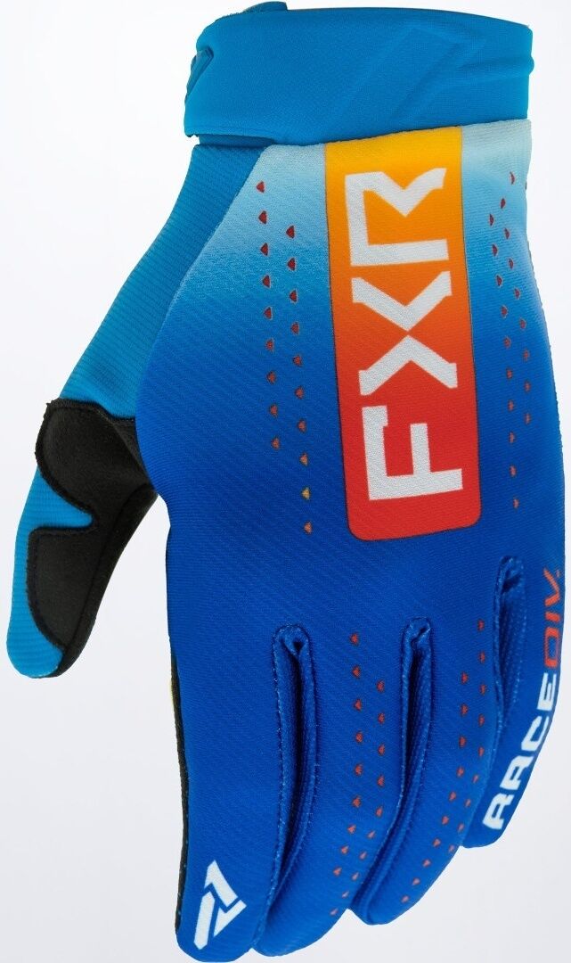 FXR Reflex Guantes de motocross - Azul Naranja (2XL)