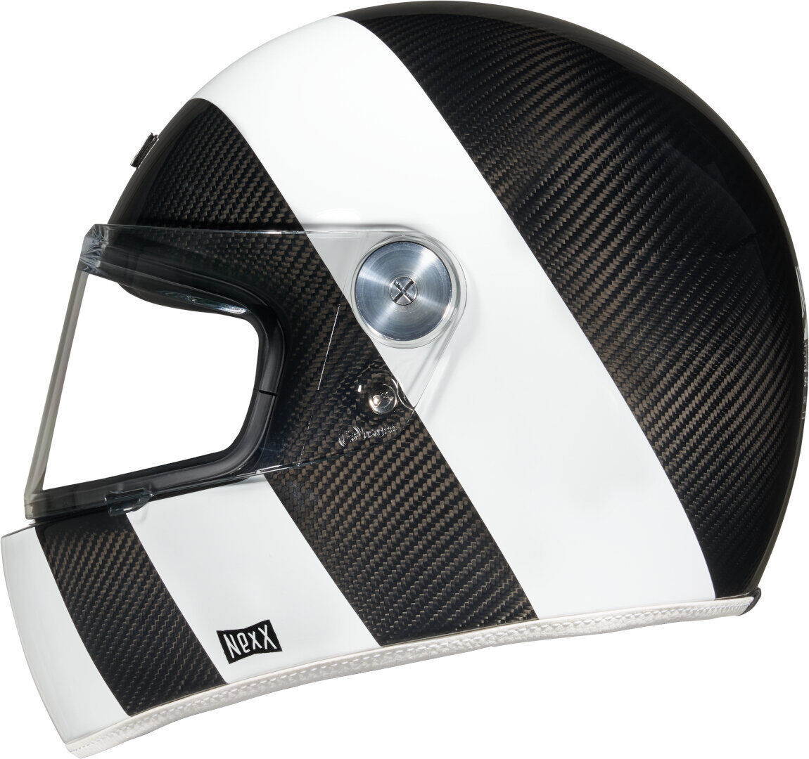 NEXX X.G100R Salt Flats Casco - Negro Blanco (2XL)