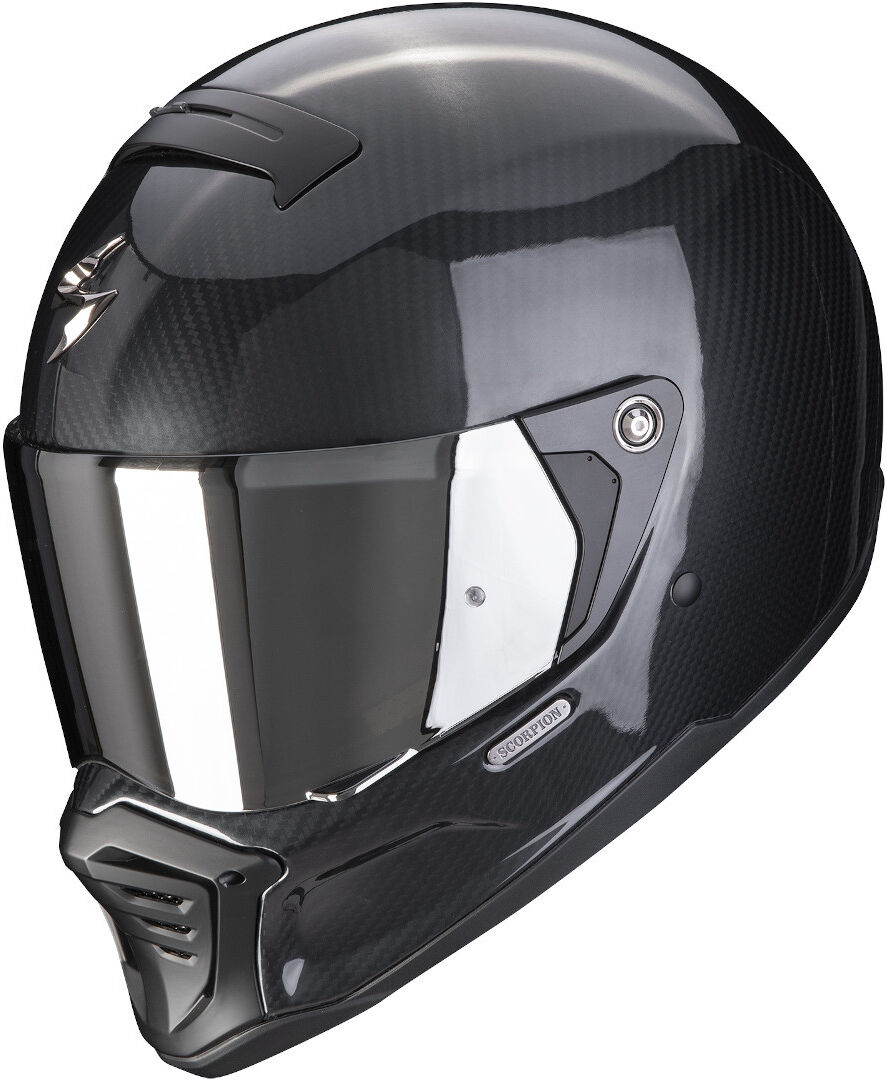 Scorpion EXO-HX1 Carbon SE Solid Casco - Negro (XS)