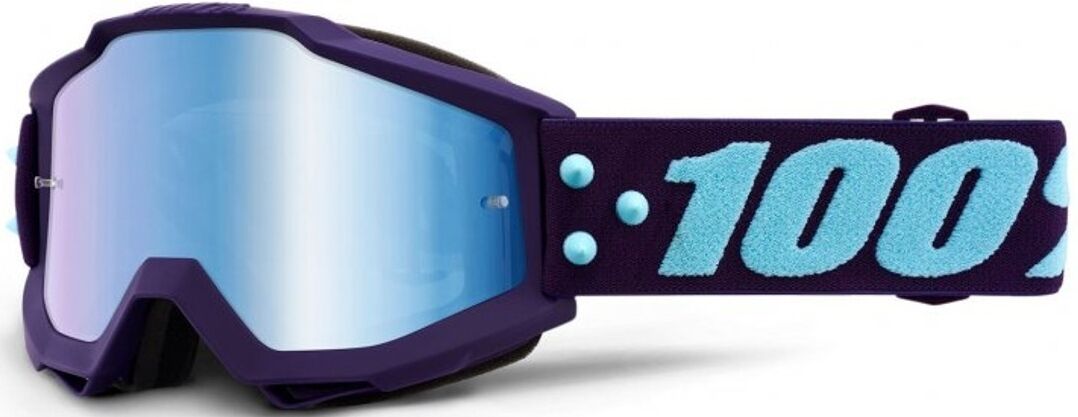 100% Accuri Extra Maneuver Gafas de motocross - Azul (un tamaño)