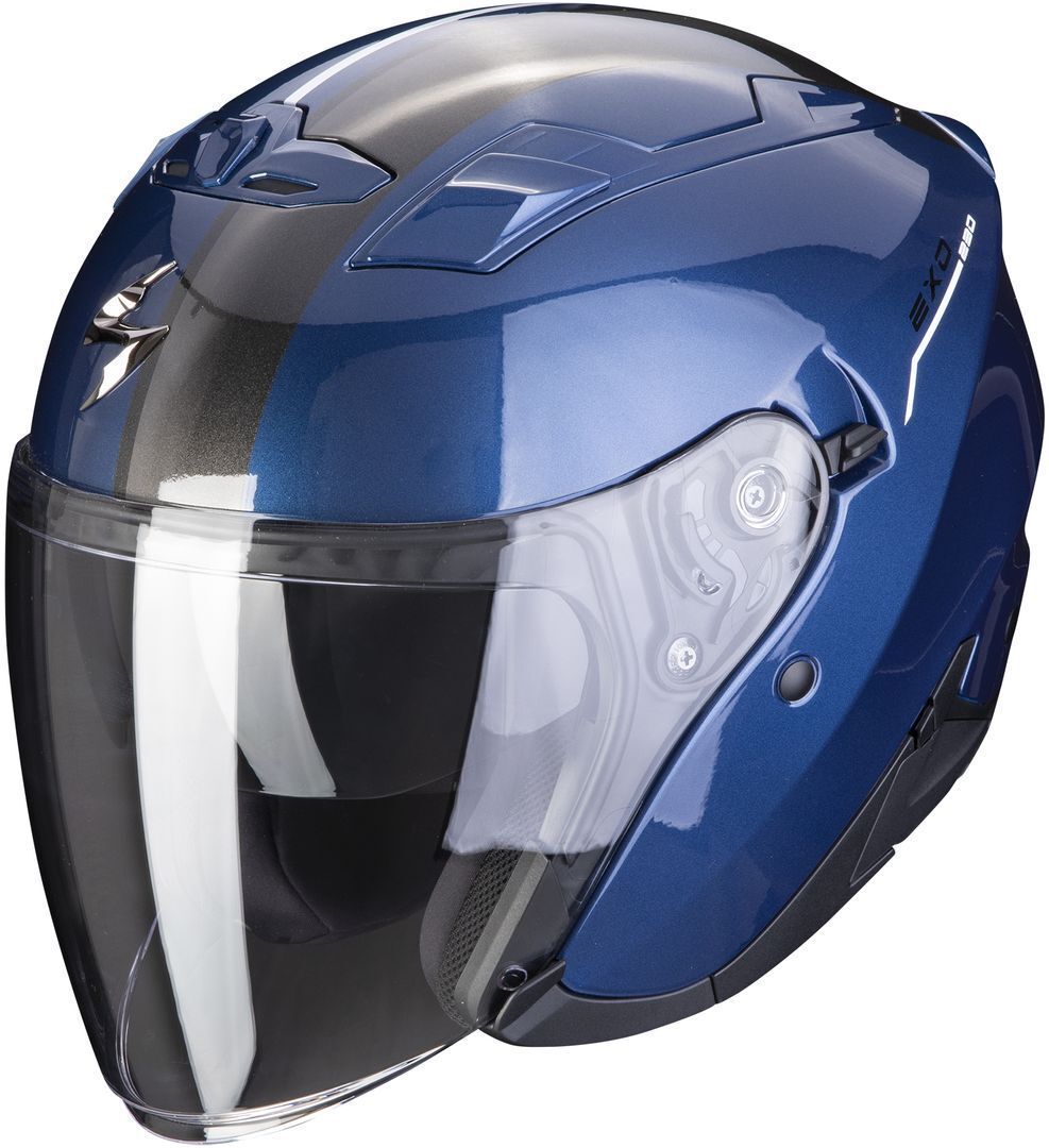 Scorpion EXO-230 SR Casco Jet - Azul