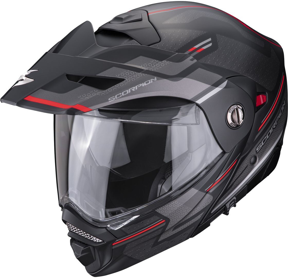 Scorpion ADX-2 Carrera Casco - Negro Rojo (XS 54 55)