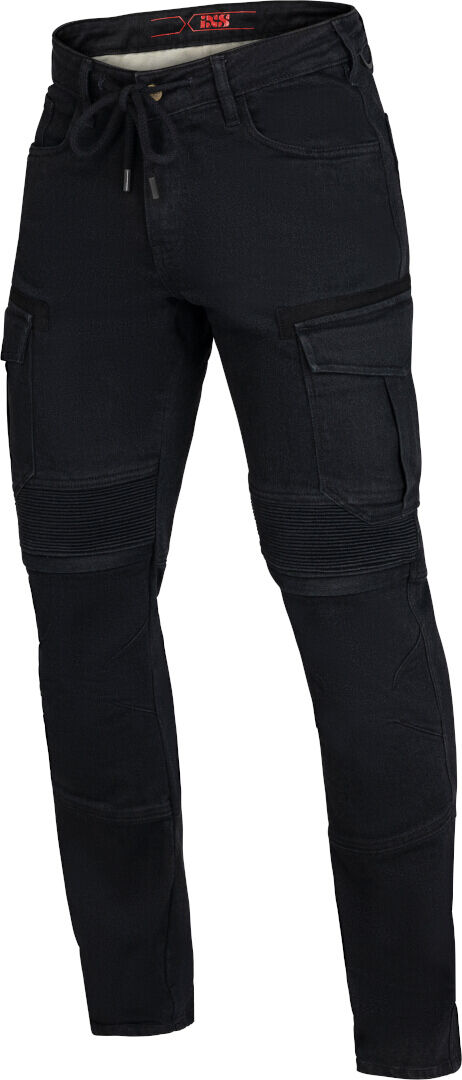 IXS Cargo Pantalones textiles para motocicleta - Negro (34)