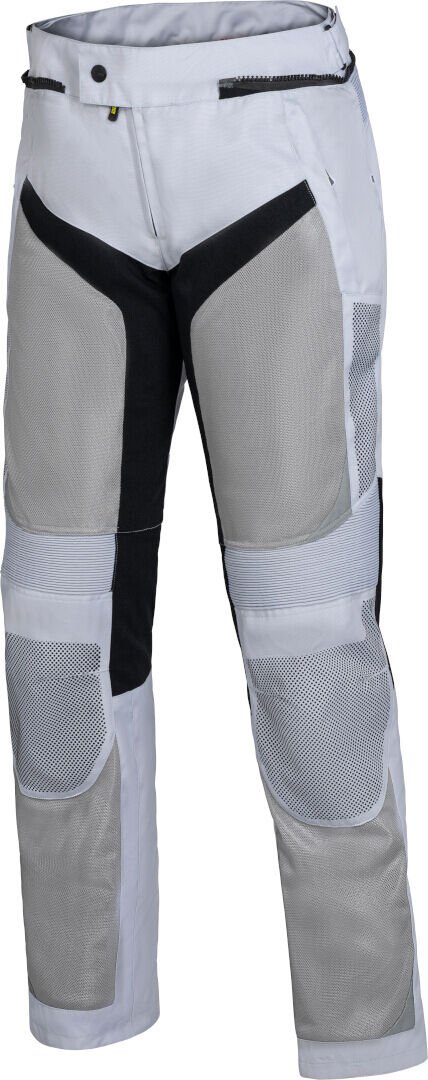 IXS Trigonis-Air Pantalones textiles para motocicleta - Negro Gris (XL)