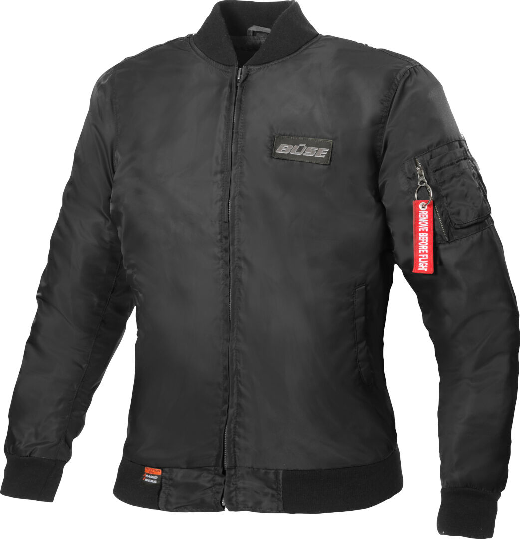 Büse Kingman Chaqueta textil para motocicletas para damas - Negro (40)