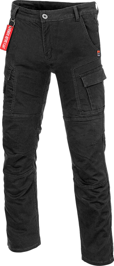 Büse Fargo Pantalones textiles para motocicleta - Negro (60)