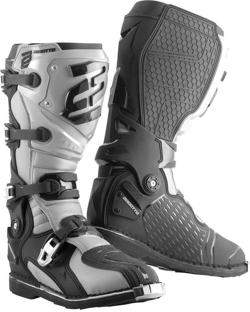 Bogotto MX-7 S Botas de motocross - Negro Gris (40)