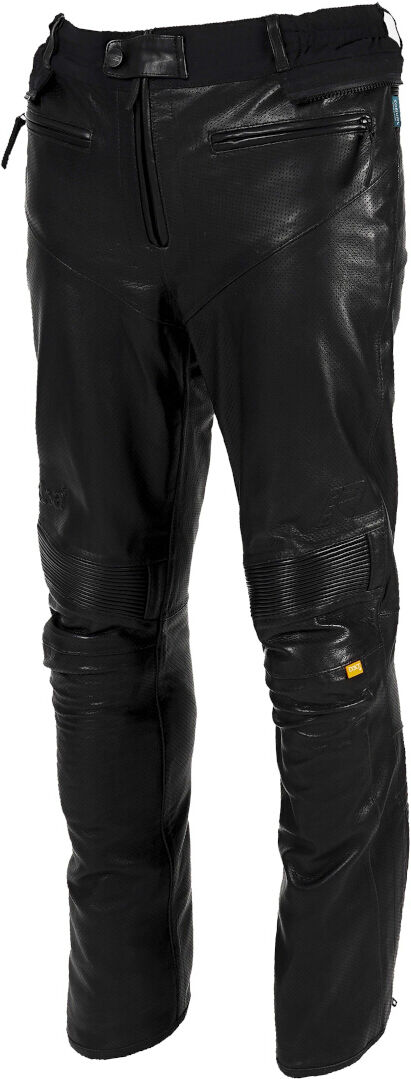 Rukka Aramen Pantalones de cuero para motocicleta - Negro (50)