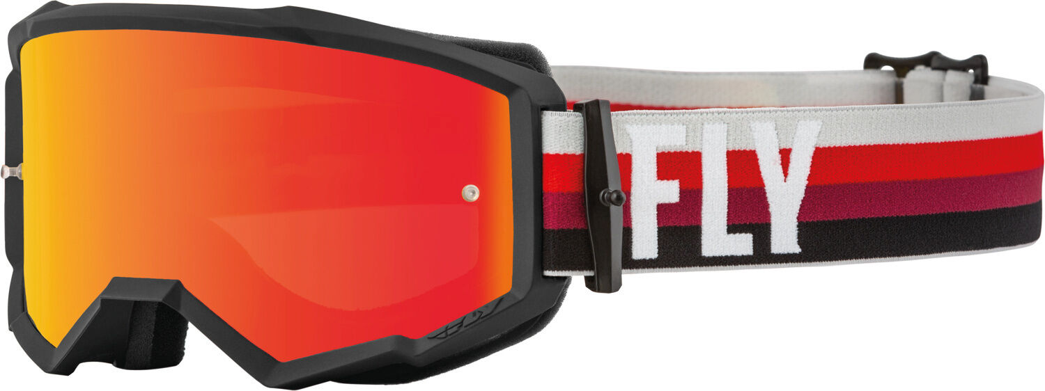 FLY Racing Zone Gafas de motocross - Negro Rojo