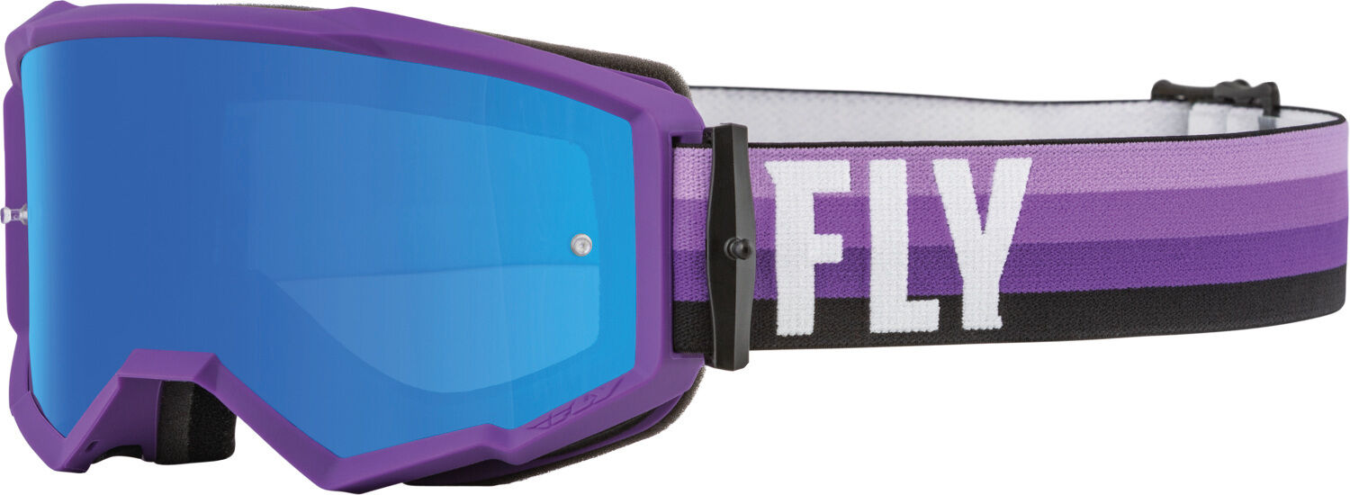 FLY Racing Zone Gafas de motocross - Negro Lila