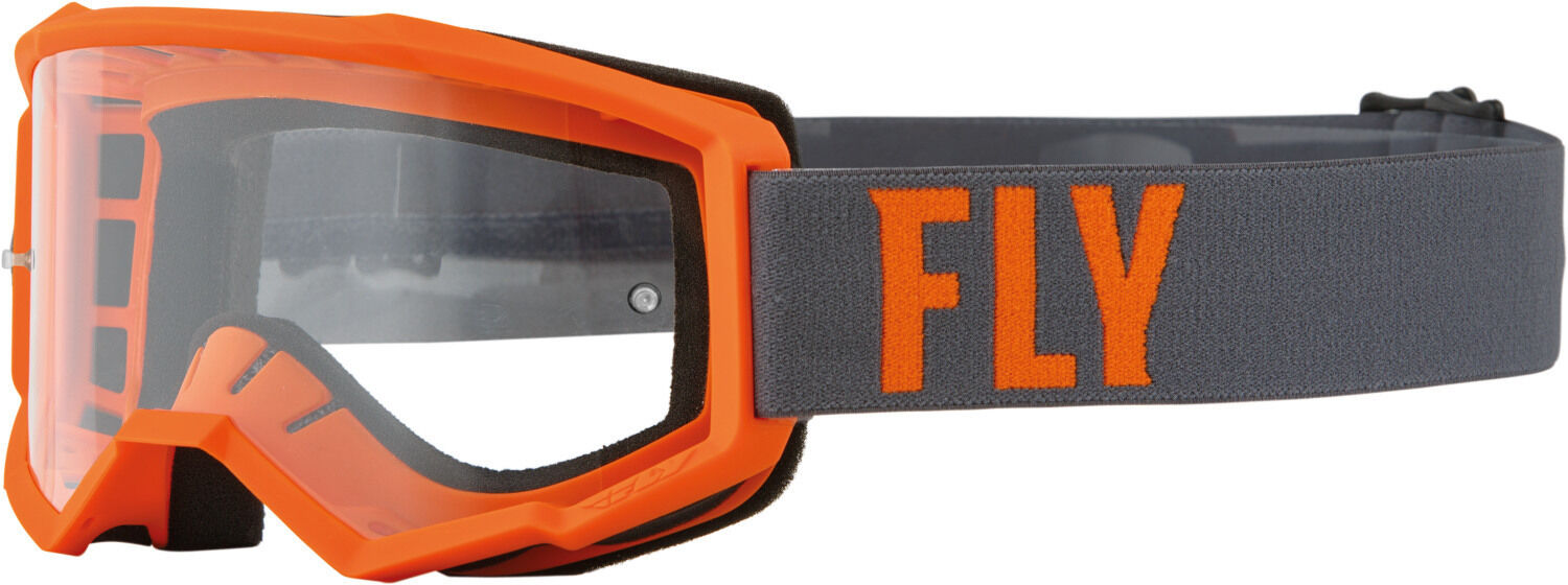 FLY Racing Focus Gafas de motocross - Gris Naranja