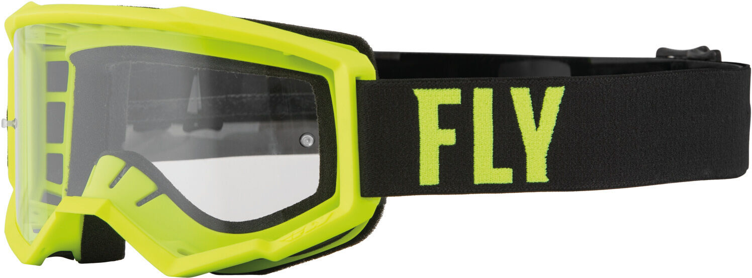 FLY Racing Focus Gafas de motocross - Negro Amarillo