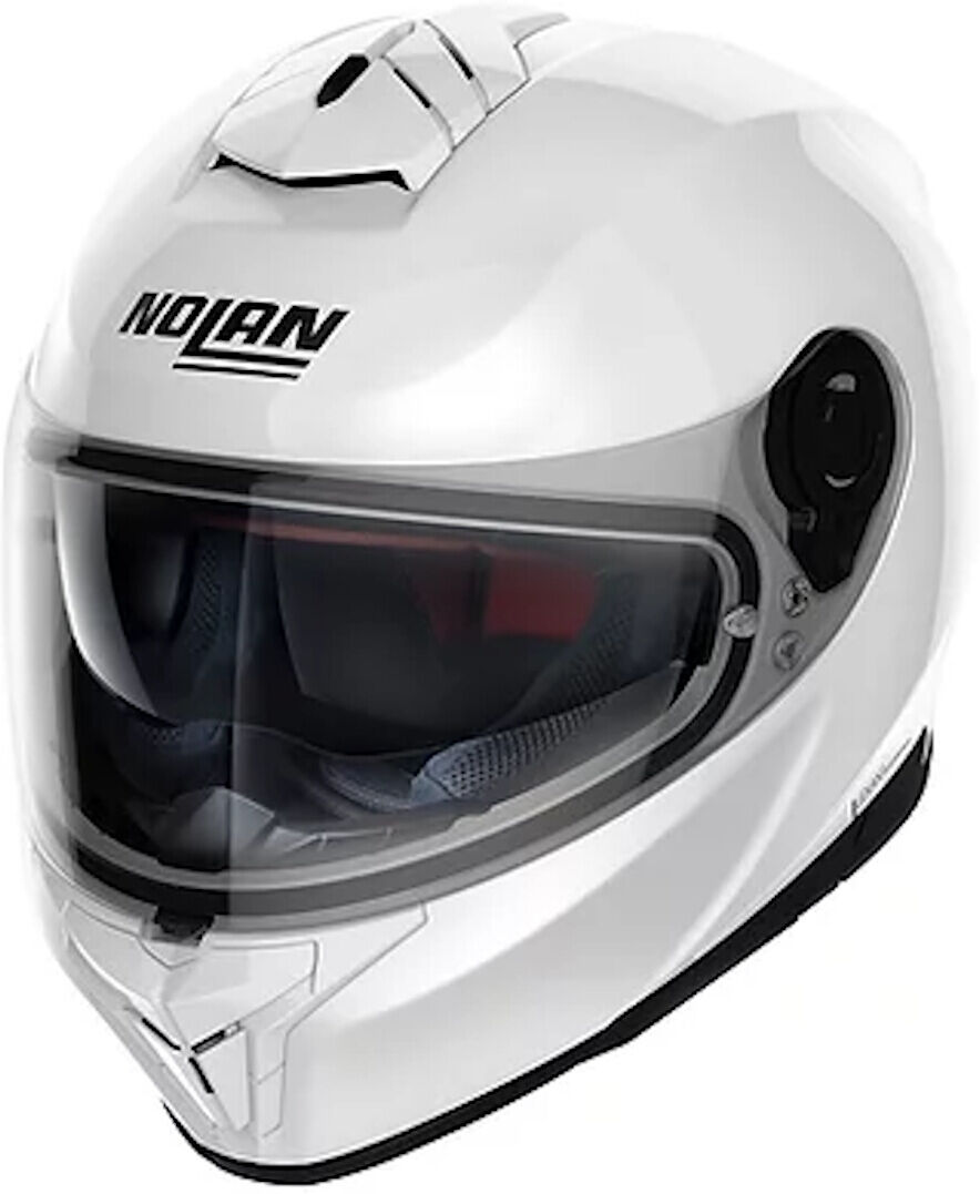 Nolan N80-8 Classic N-Com Casco - Blanco (XS)