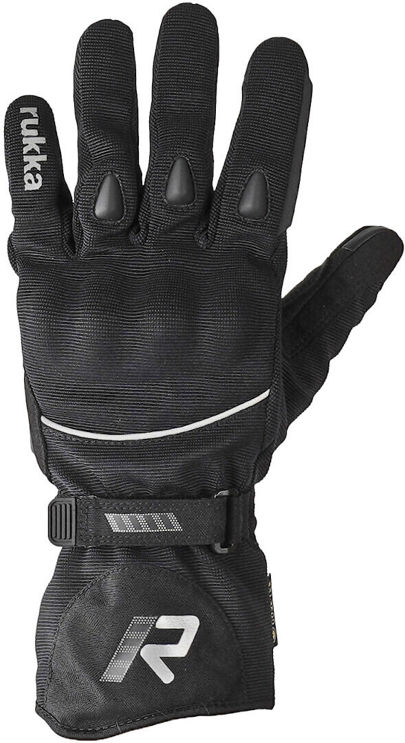 Rukka Virium 2.0 GTX Guantes de motocicleta - Negro Blanco (M L)