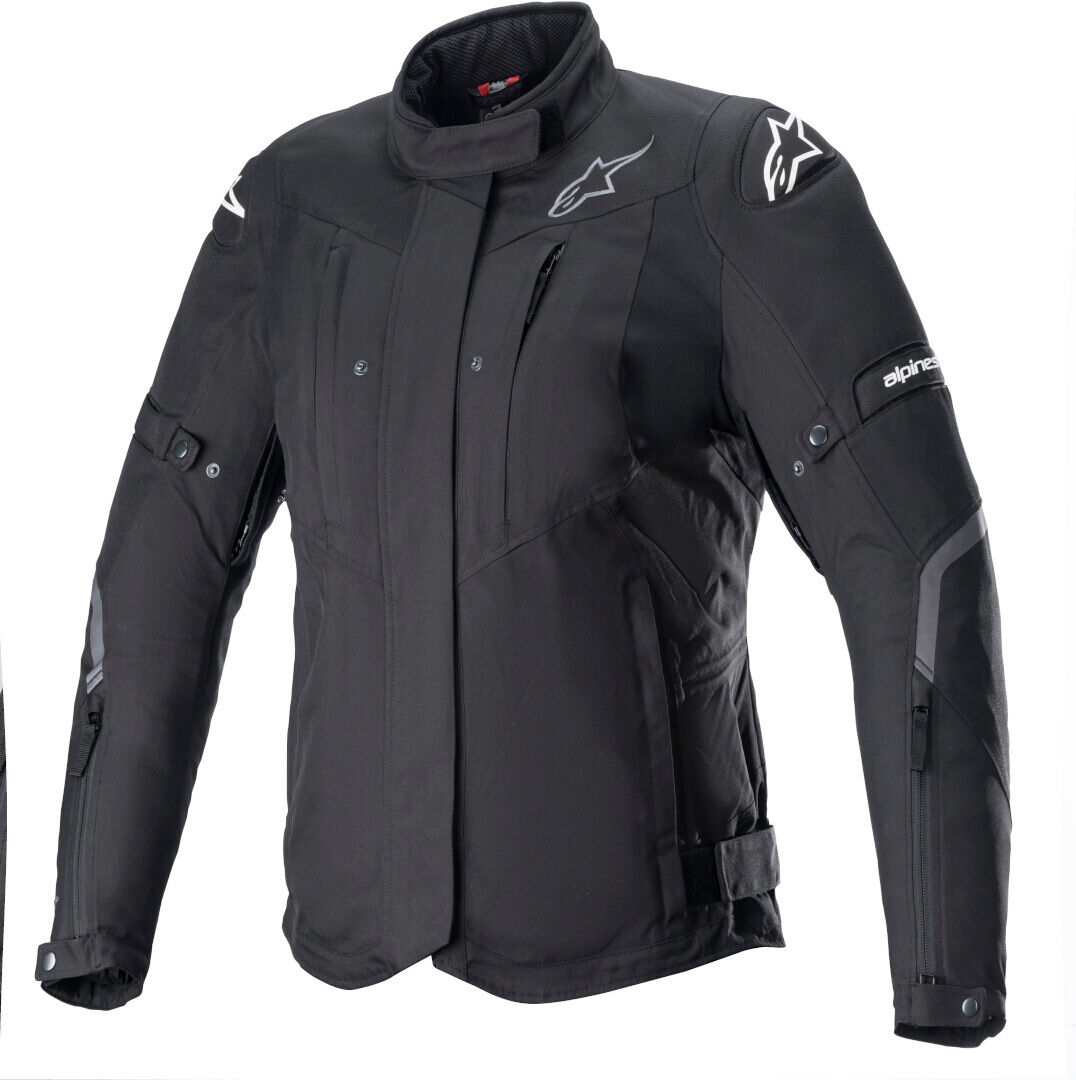 Alpinestars Stella RX-5 Drystar Chaqueta textil para motocicletas para damas - Negro (M)