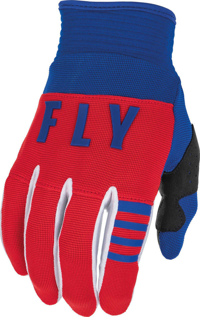 FLY Racing F-16 Guantes de motocross - Blanco Rojo Azul (2XL)