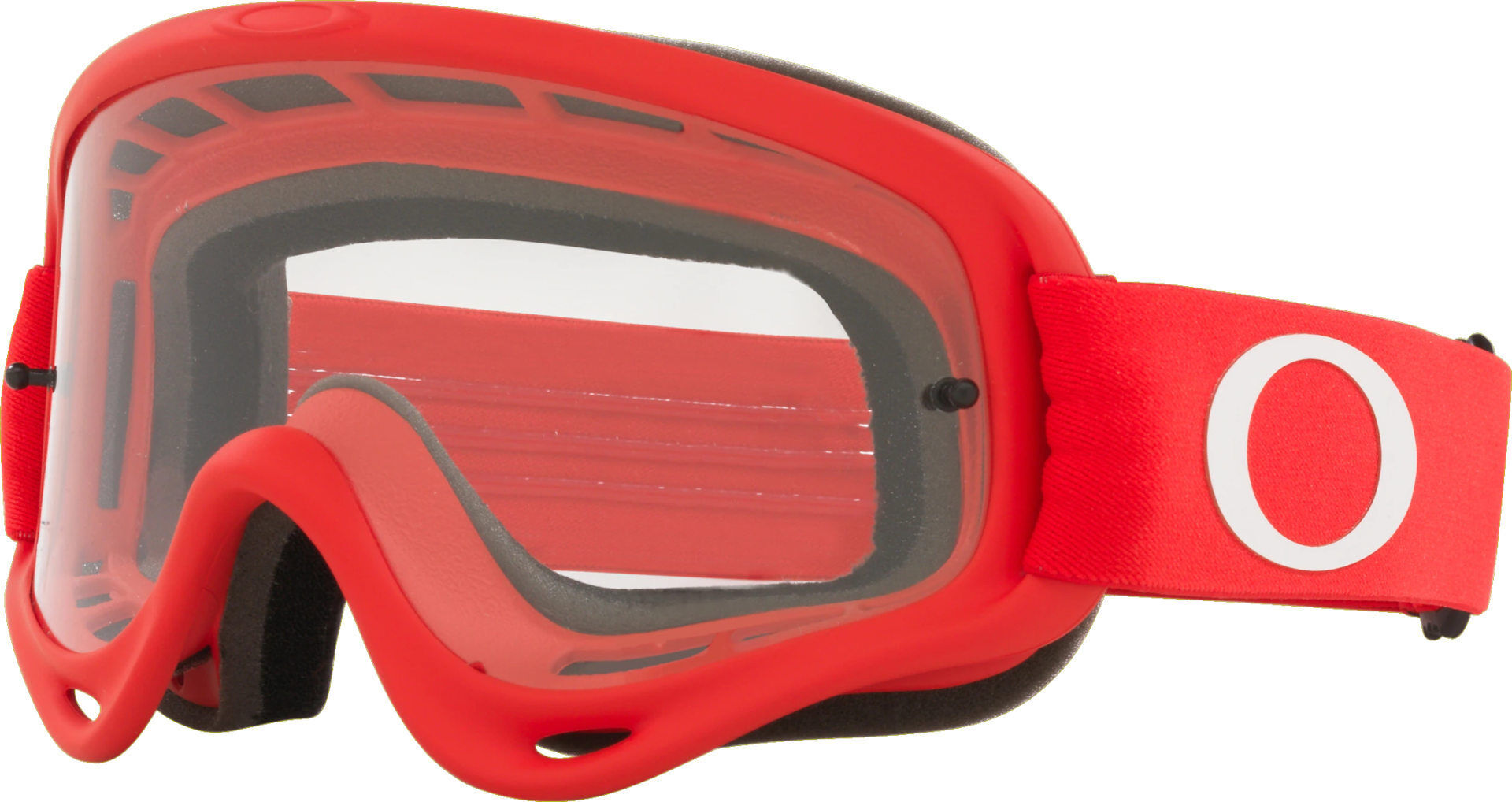 Oakley O-Frame Gafas de motocross - Blanco Rojo (un tamaño)