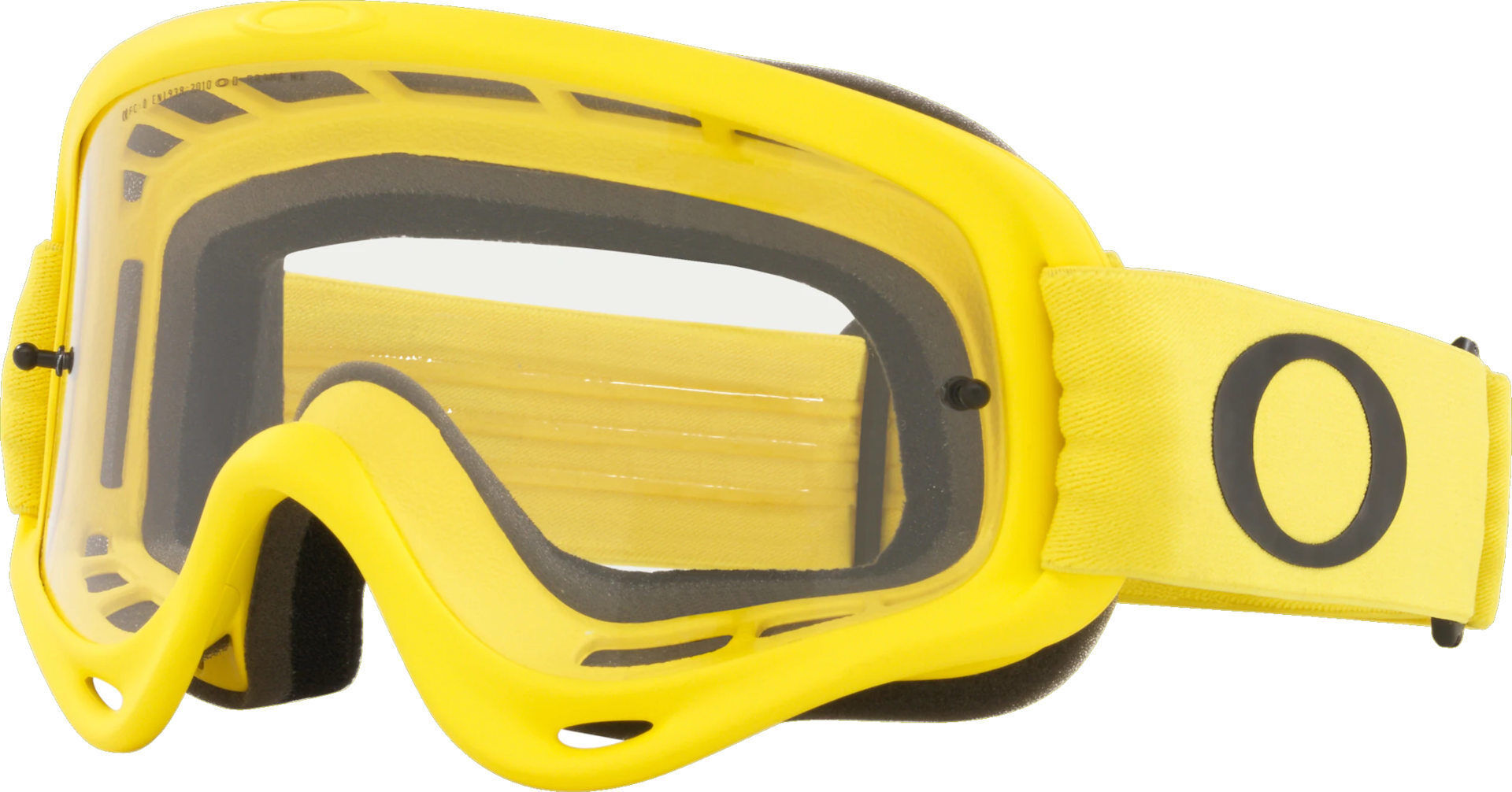 Oakley O-Frame Gafas de motocross - Negro Amarillo (un tamaño)