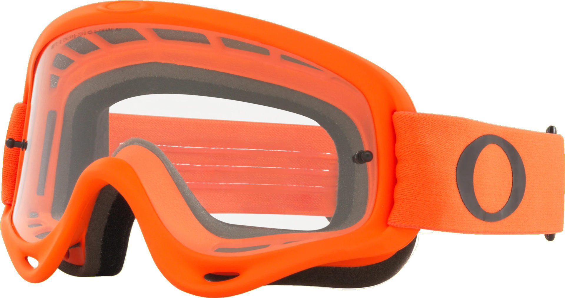 Oakley O-Frame Gafas de motocross - Negro Naranja (un tamaño)