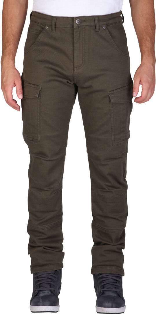 Modeka Brandon Cargo Vaqueros de moto - Verde (30)