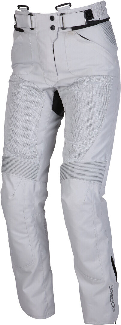 Modeka Veo Air Pantalones textiles de motocicleta para mujer - Gris (38)