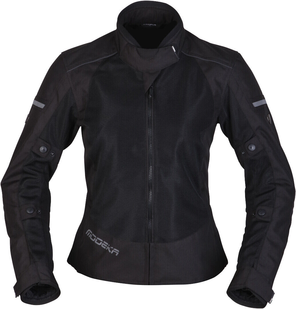 Modeka Veo Air Chaqueta textil de motocicleta para mujer - Negro (42)