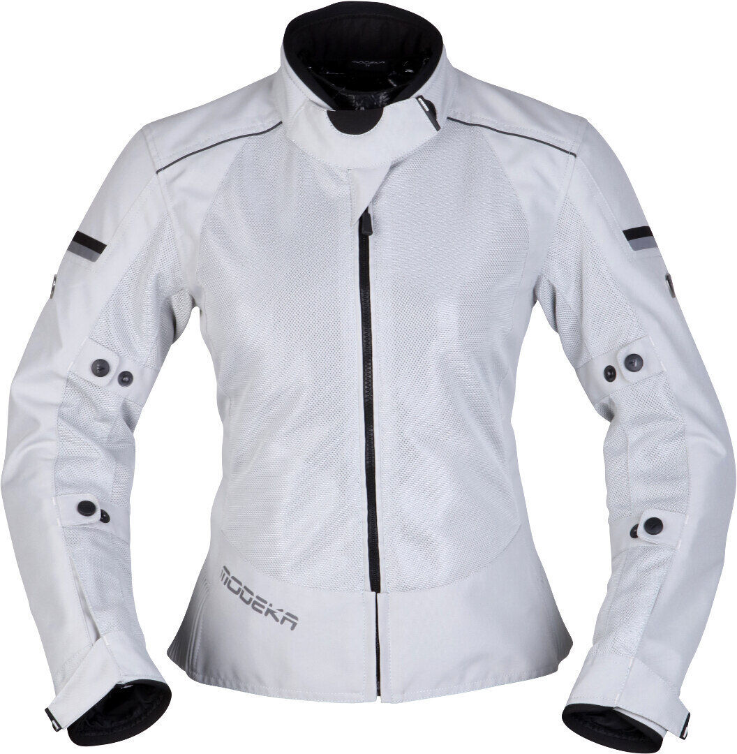 Modeka Veo Air Chaqueta textil de motocicleta para mujer - Gris (34)