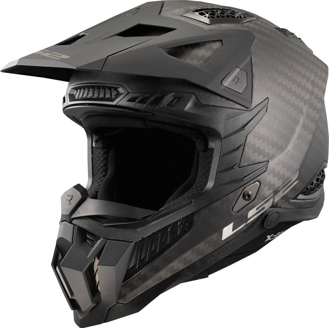 LS2 MX703 X-Force Solid Carbon Casco de motocross - Carbono (XL)