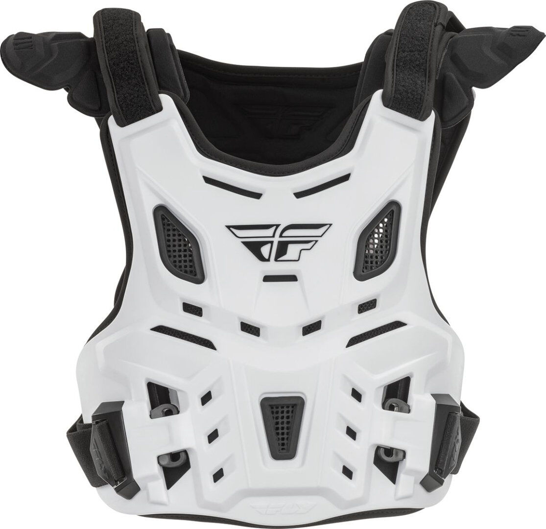 FLY Racing Roost Guard CE Chaleco Protector Juvenil - Blanco