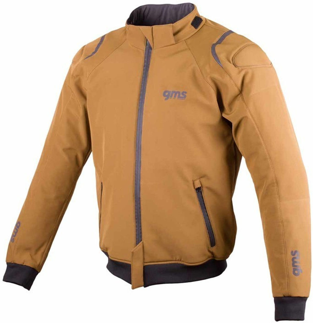 gms Falcon Chaqueta textil de moto - Verde Marrón