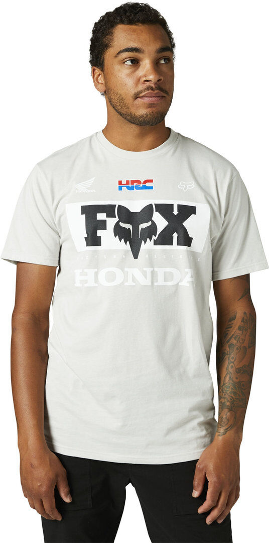Fox Honda SS Premium Camiseta - Gris (M)