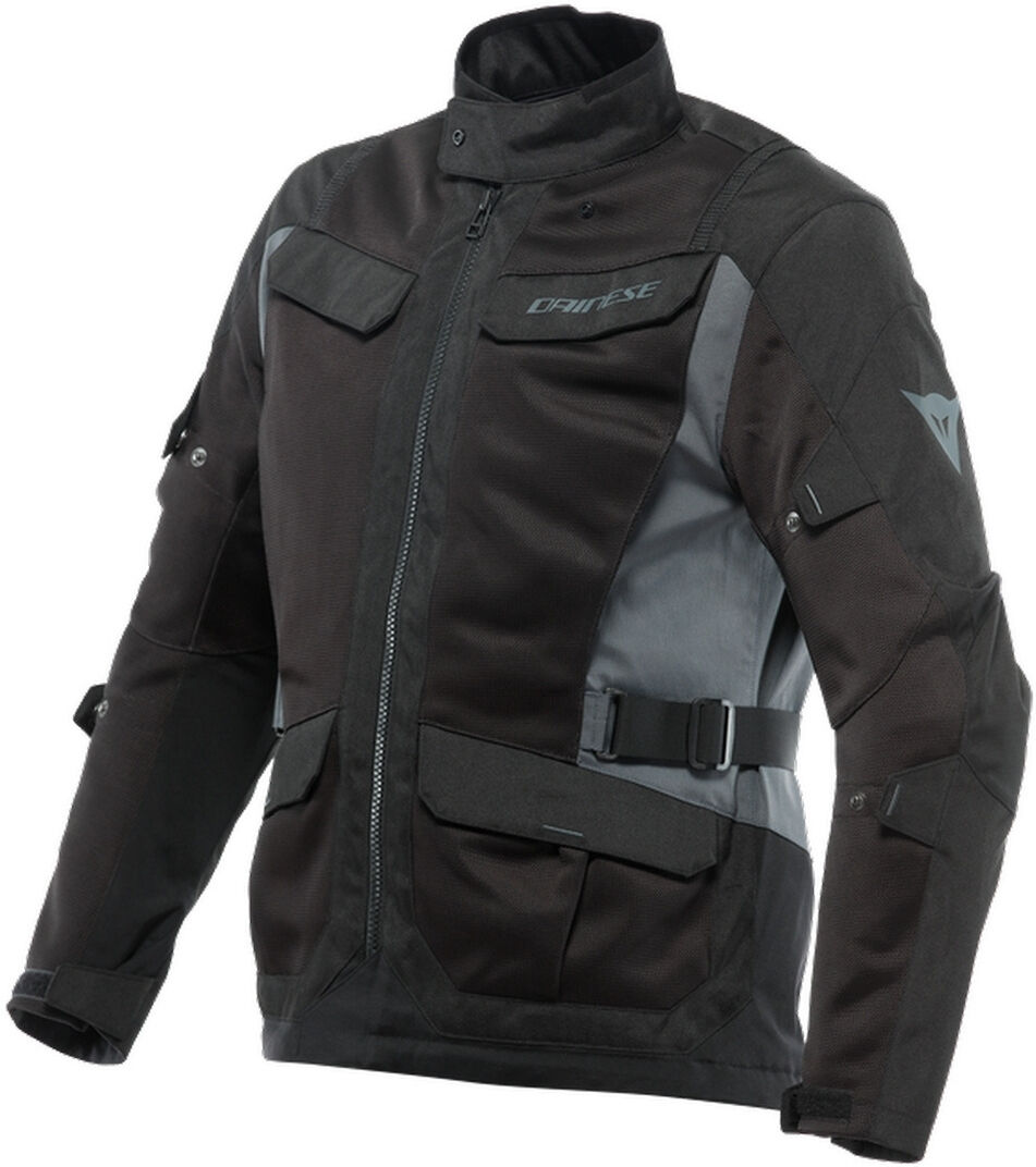 Dainese Desert Tex Chaqueta textil para motocicleta - Negro Gris (60)