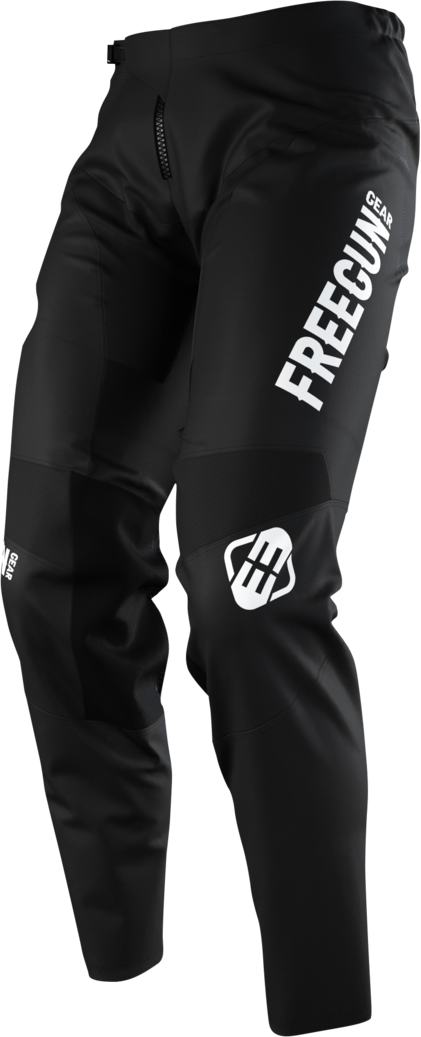 Freegun Attack Pantalones de Motocross para niños - Negro (6/7)