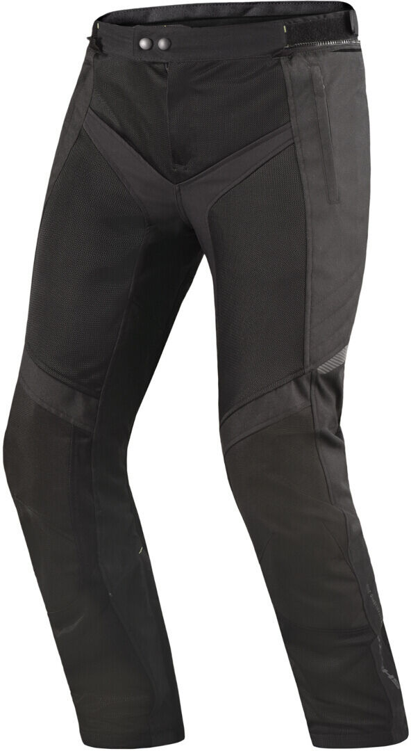 SHIMA Jet Pantalones textiles impermeables para motocicletas - Negro (XL)