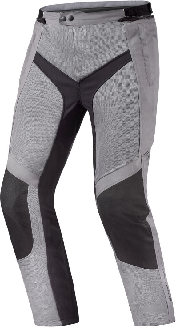 SHIMA Jet Pantalones textiles impermeables para motocicletas - Gris (2XL)