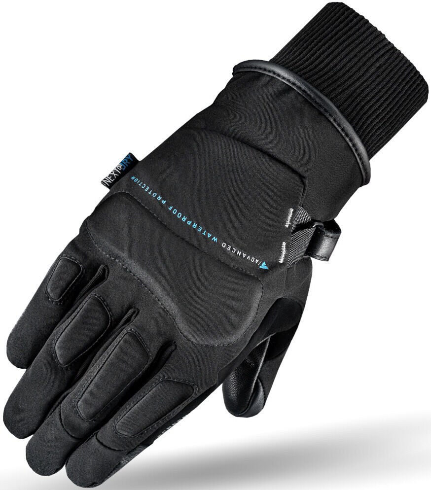 SHIMA Oslo Guantes de moto impermeables para mujer - Negro (XS)