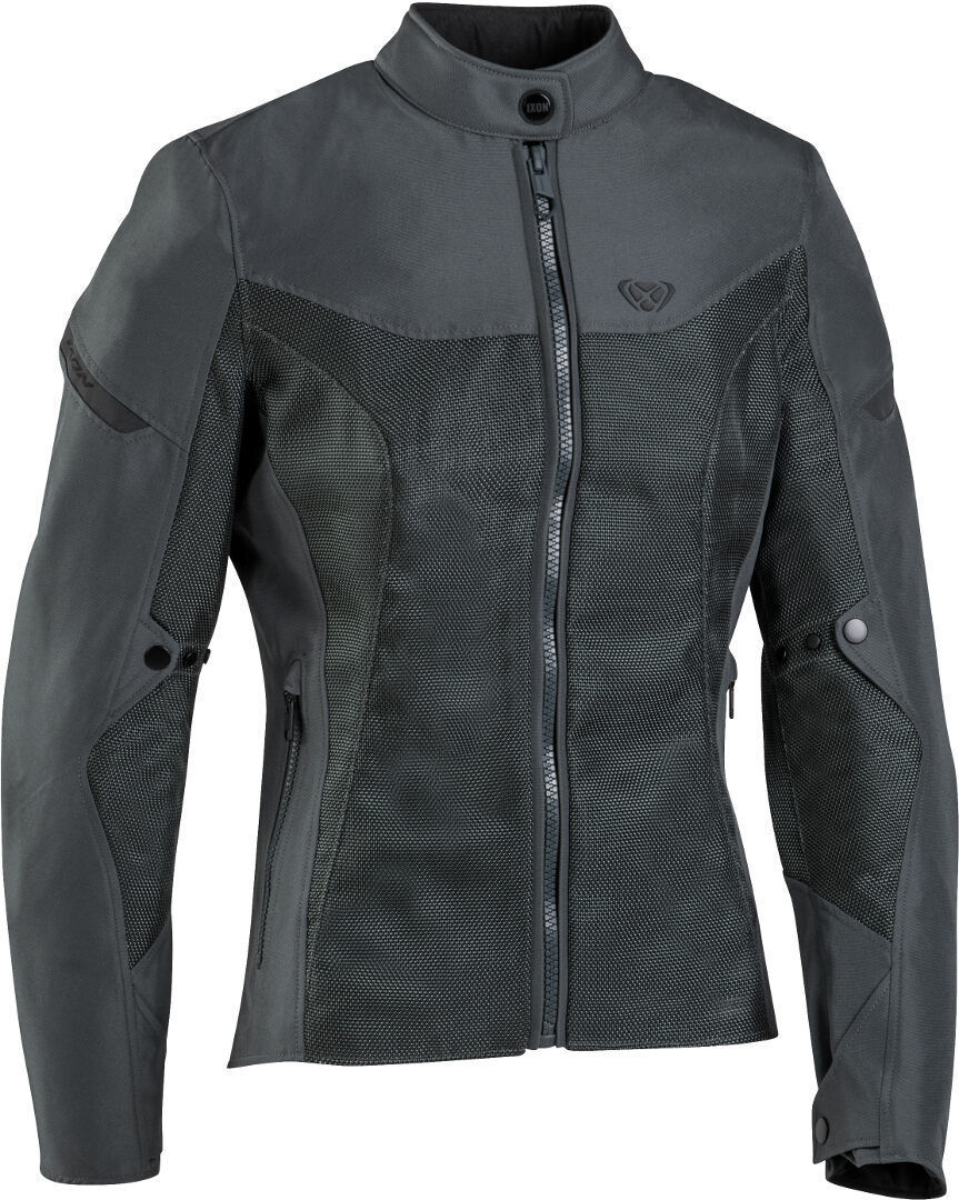 Ixon Fresh Chaqueta textil para motocicletas para damas - Verde Marrón (XS)