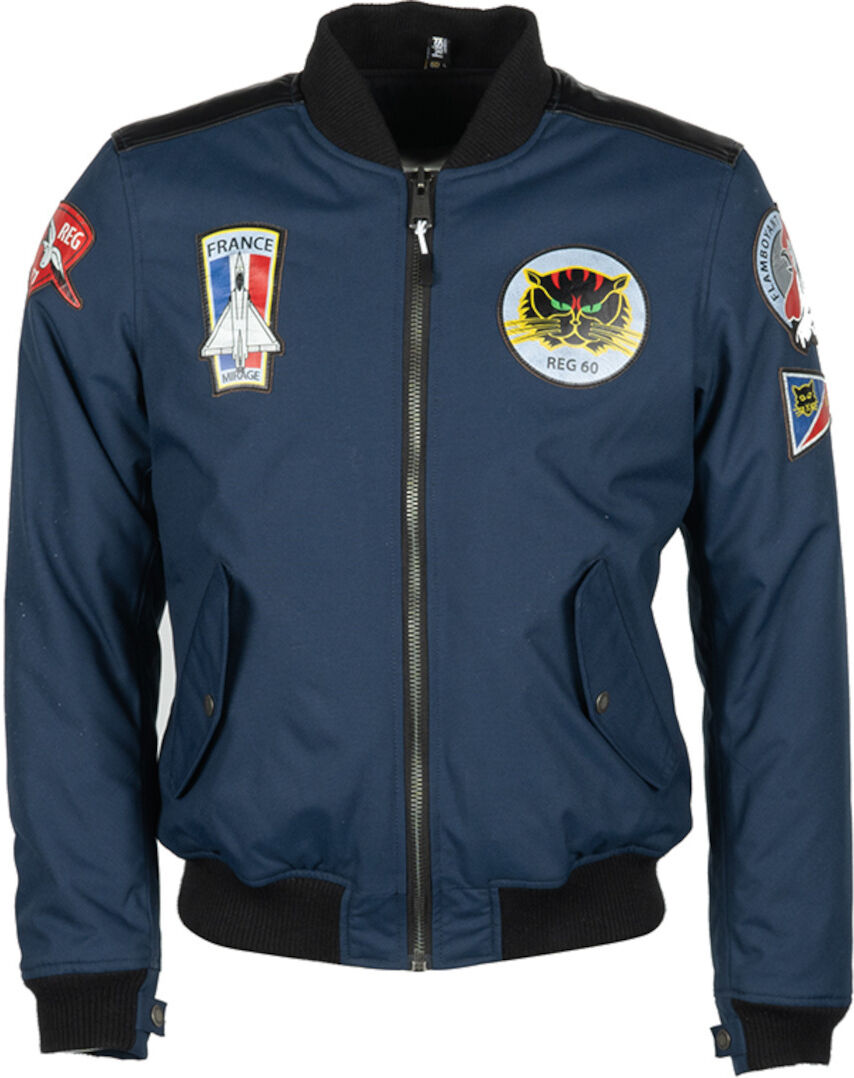 Helstons Lynx Chaqueta textil para motocicleta - Azul (S)