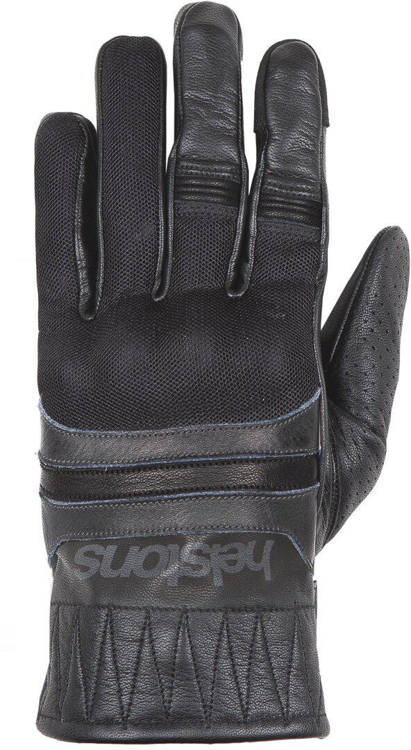 Helstons Bull Air Guantes de moto de verano - Negro Gris (XL)